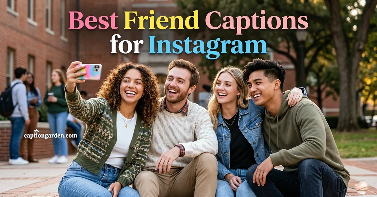 Best Friend Captions for Instagram
