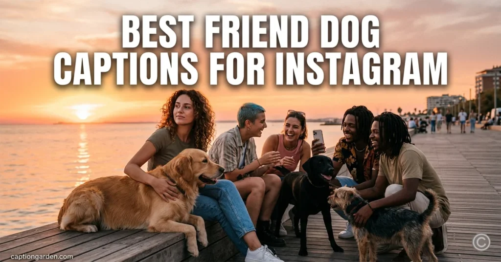 Best Friend Dog Captions for Instagram