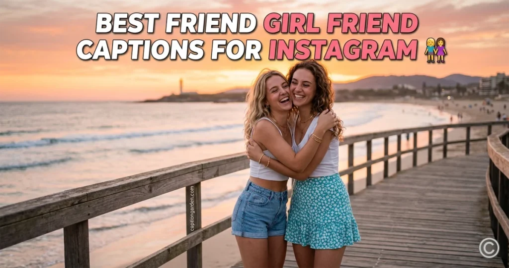 Best Friend Girl Friend Captions for Instagram