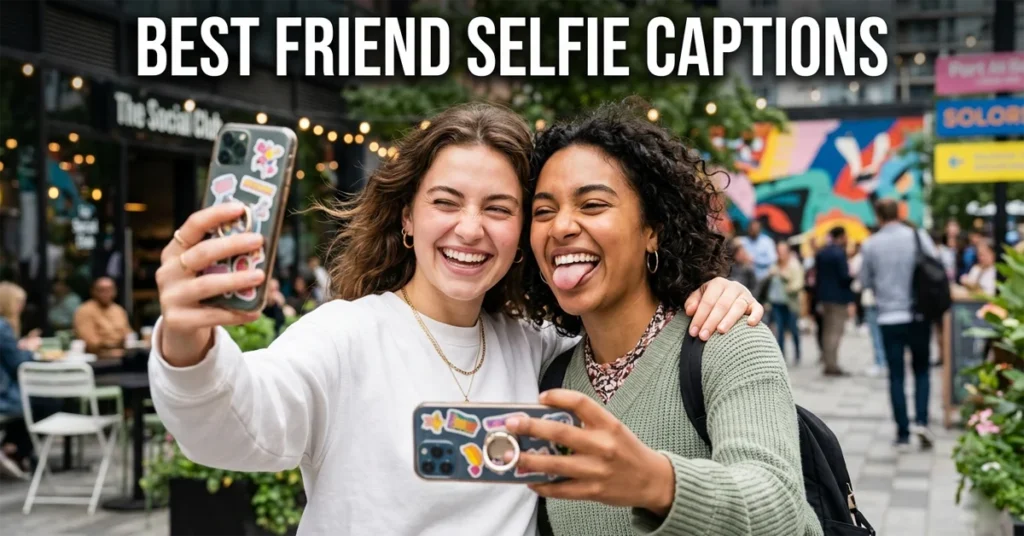 Best Friend Selfie Captions