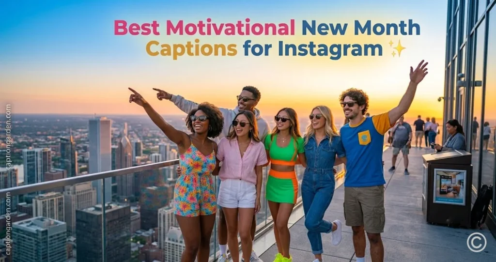 Best Motivational New Month Captions for Instagram