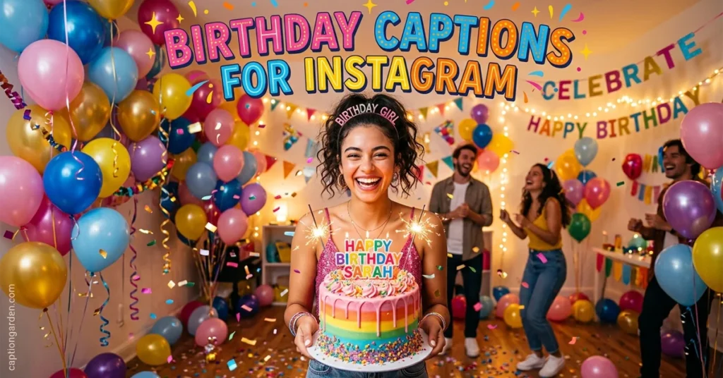 Birthday Captions for Instagram