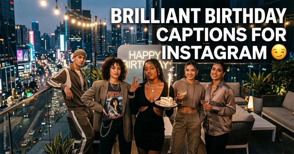 Brilliant Birthday Captions for Instagram
