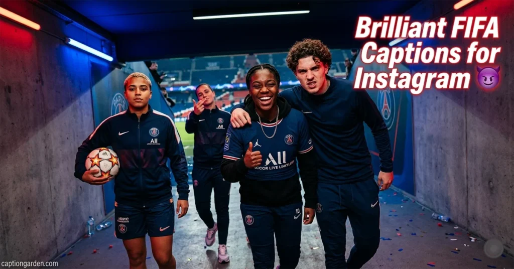  Brilliant FIFA Captions for Instagram
