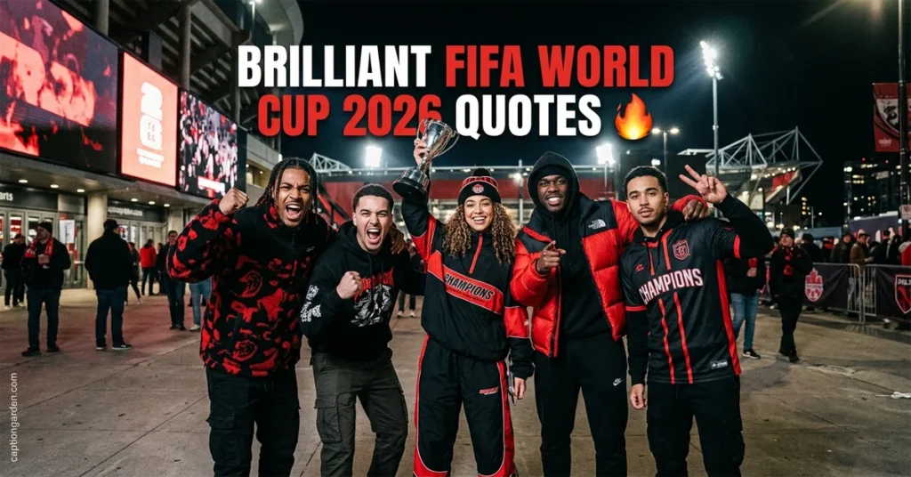 Brilliant FIFA World Cup 2026 Quotes