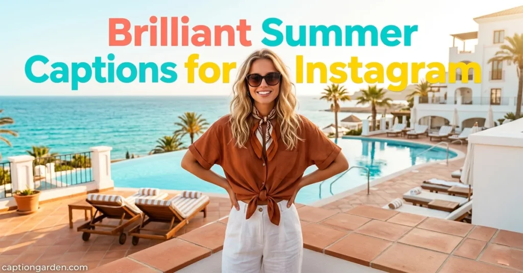 Brilliant Summer Captions