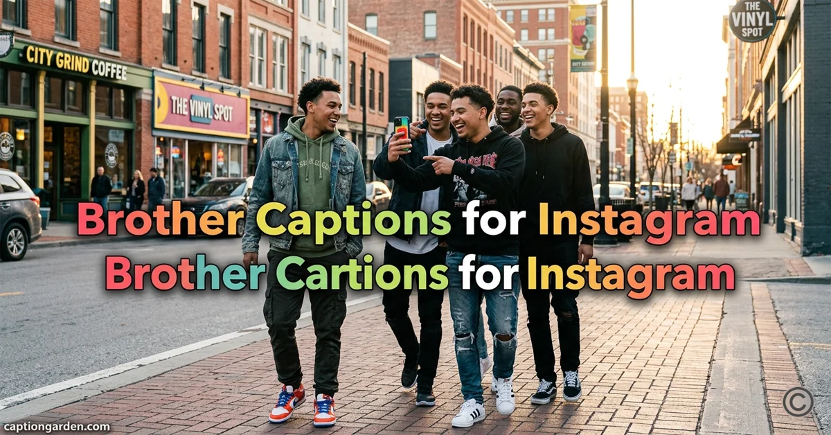 Brother Captions for Instagram