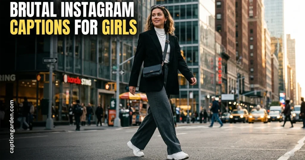 Brutal Instagram Captions for Girls