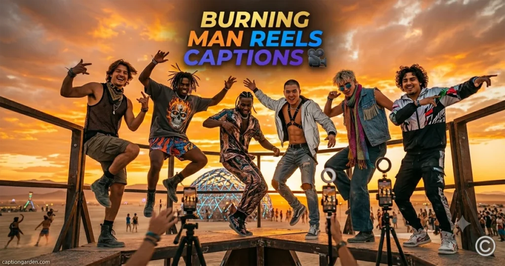 Burning Man Reels Captions 