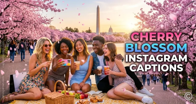 Cherry Blossom Instagram Captions