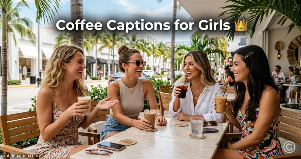 Coffee Captions for Girls 