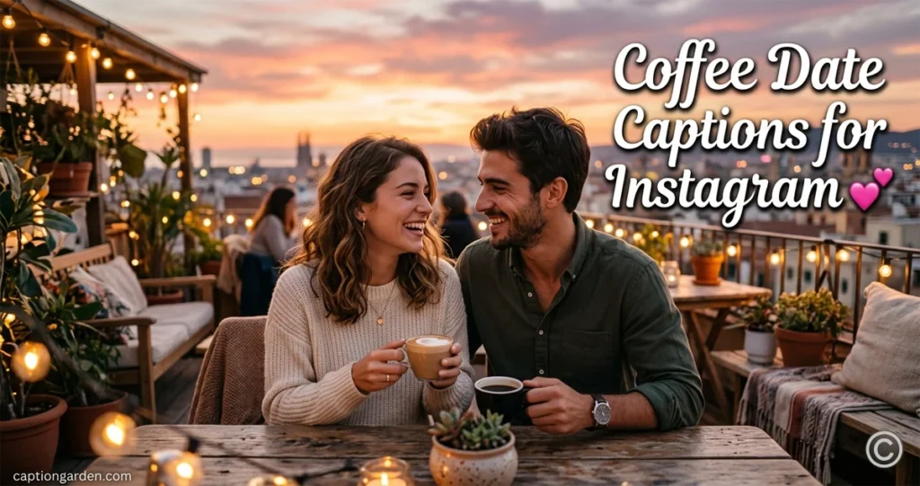 Coffee Date Captions for Instagram