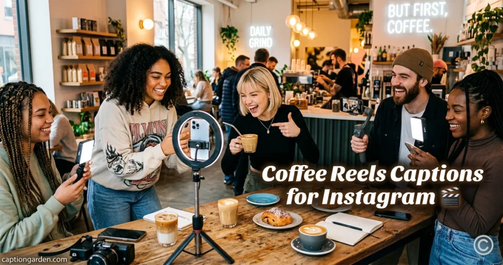 Coffee Reels Captions for Instagram