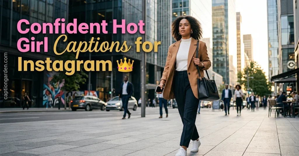 Confident Hot Girl Captions for Instagram