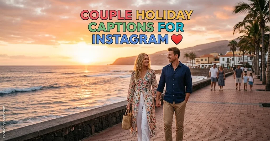Couple Holiday Captions for Instagram