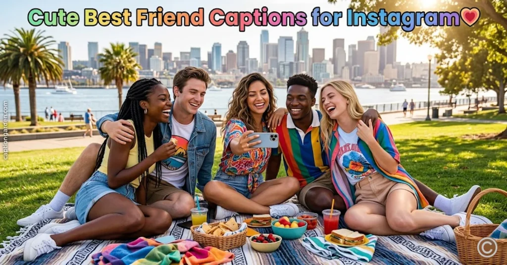 Cute Best Friend Captions for Instagram