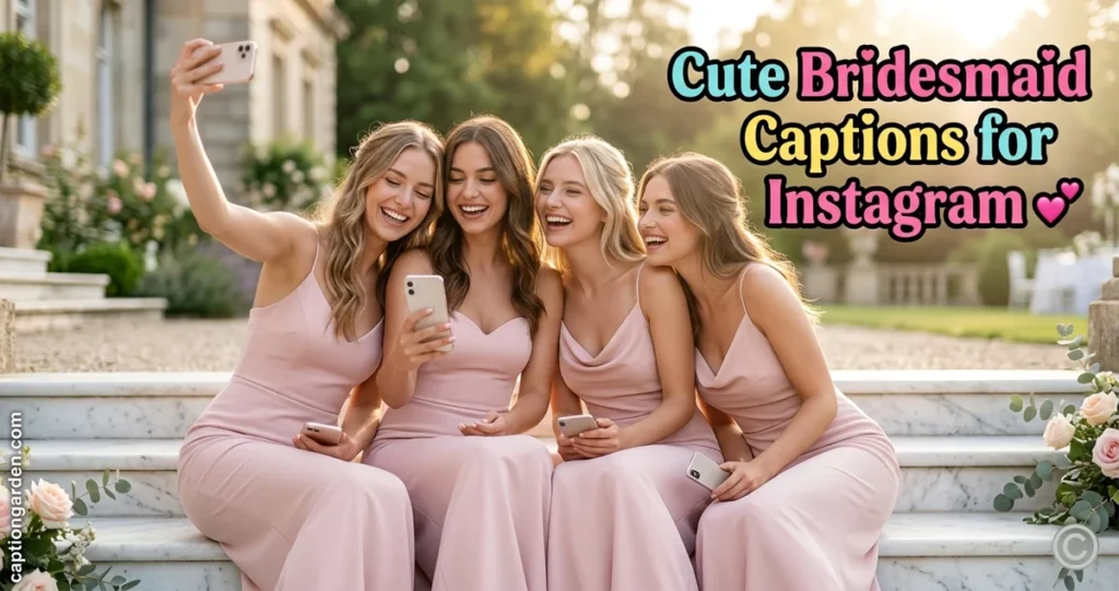 Cute Bridesmaid Captions for Instagram