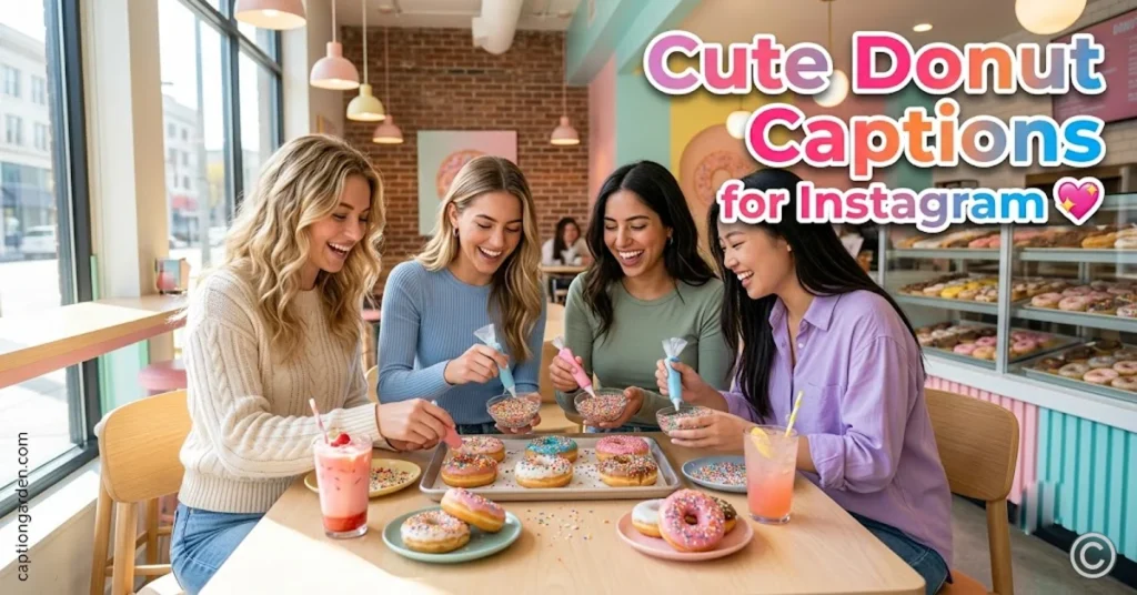 Cute Donut Captions for Instagram