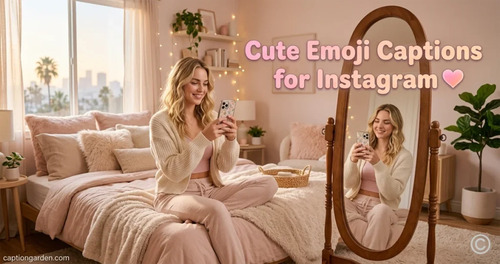 Cute Emoji Captions for Instagram