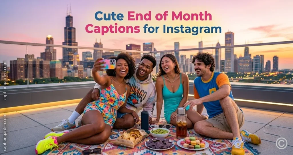 Cute End of Month Captions for Instagram