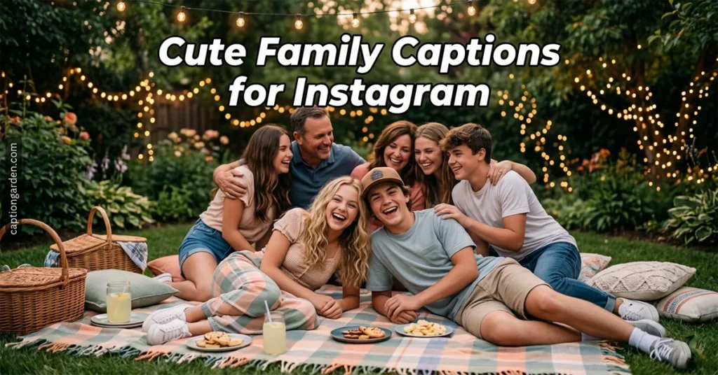 Cute Family Captions for Instagram