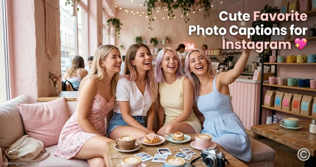 Cute Favorite Photo Captions for Instagram 