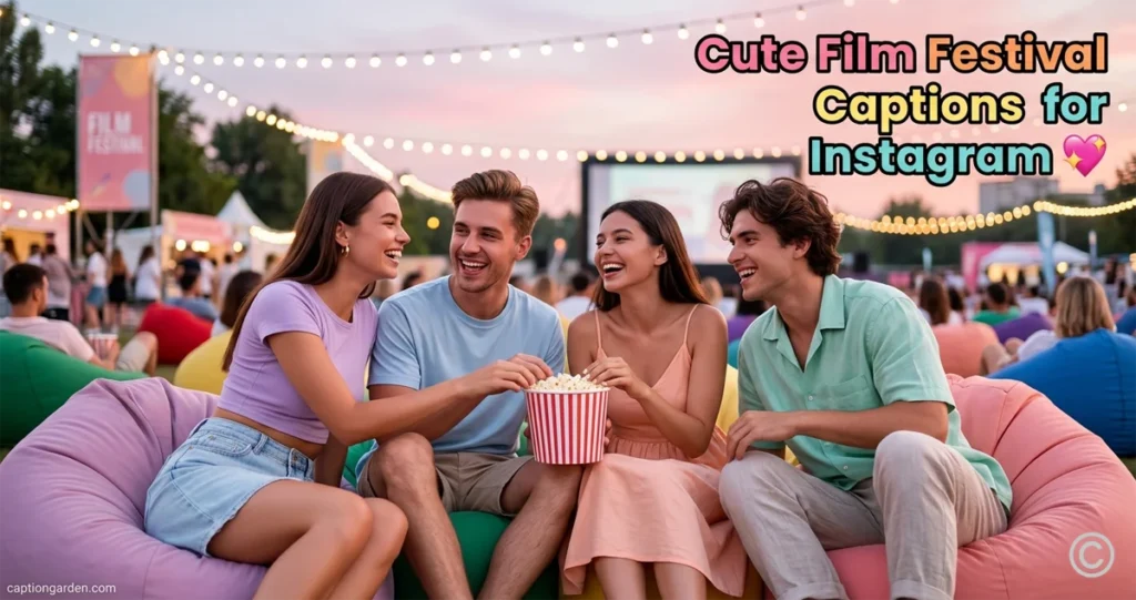 Cute Film Festival Captions for Instagram