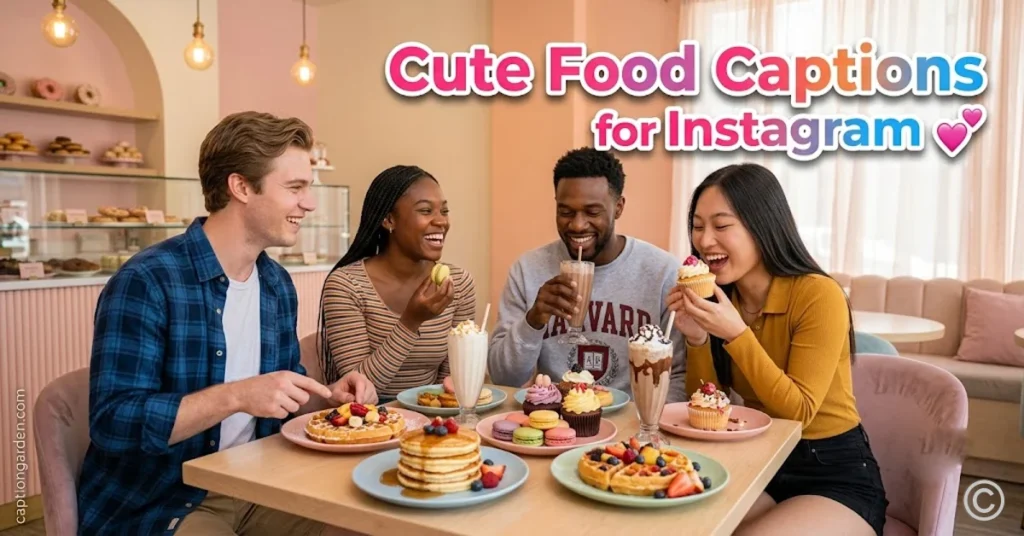 Cute Food Captions for Instagram 