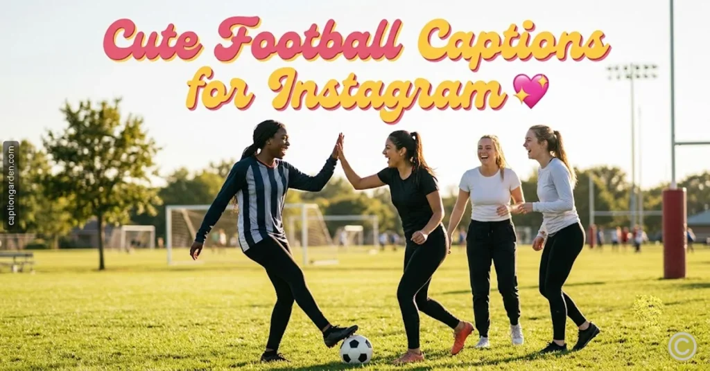 Cute Football Captions for Instagram