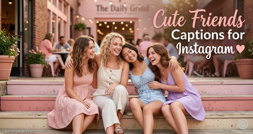 Cute Friends Captions for Instagram