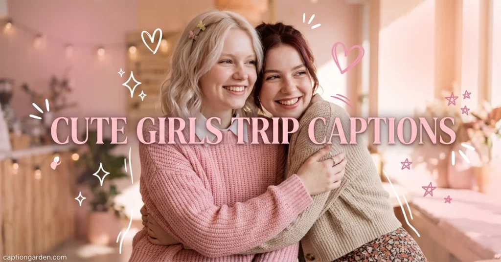 Cute Girls Trip Captions