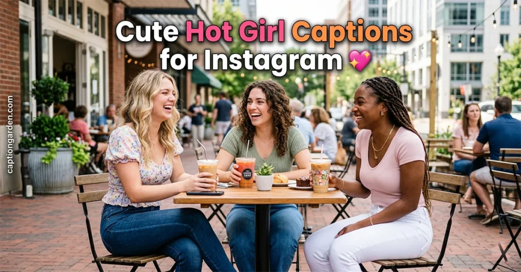 Cute Hot Girl Captions for Instagram
