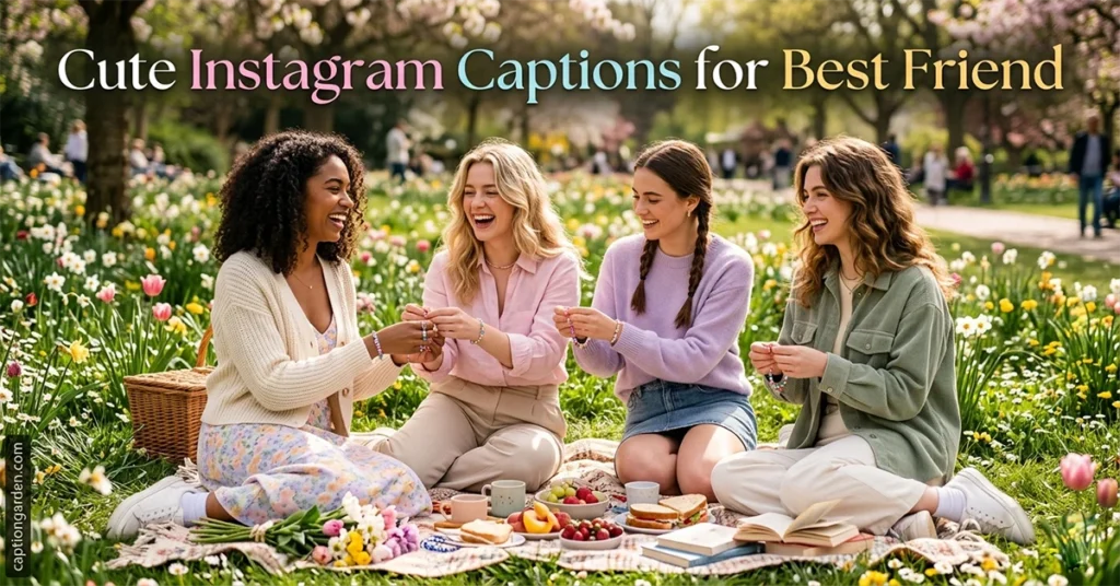 Cute Instagram Captions for Best Friend 