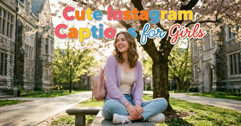 Cute Instagram Captions for Girls