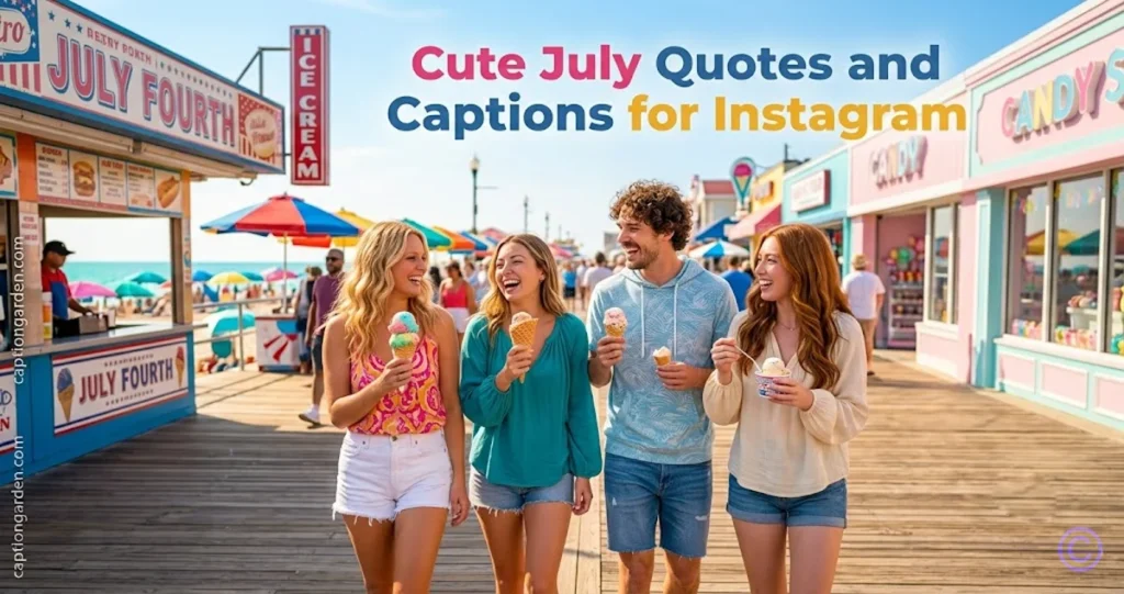 Cute July Quotes and Captions for Instagram