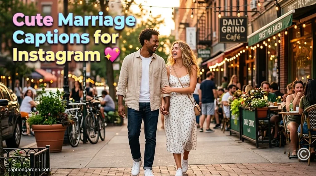 Cute Marriage Captions for Instagram