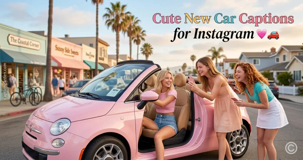Cute New Car Captions for Instagram