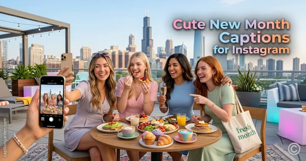 Cute New Month Captions for Instagram