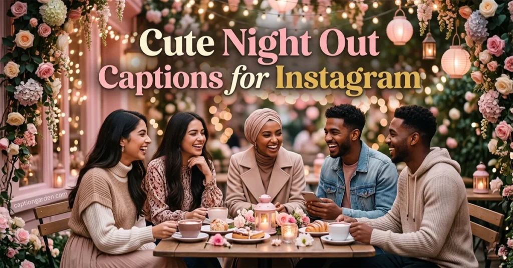 Cute Night Out Captions for Instagram