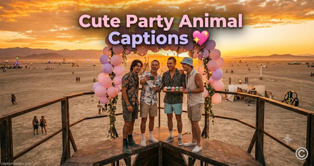 Cute Party Animal Captions