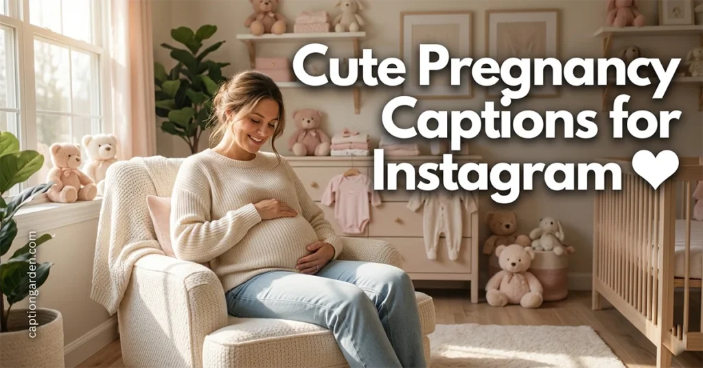 Cute Pregnancy Captions for Instagram