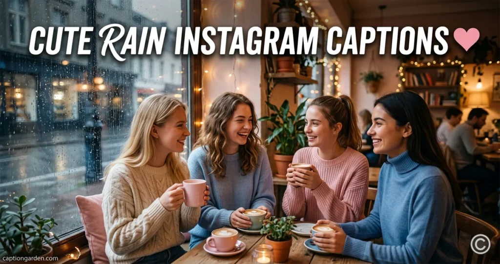 Cute Rain Instagram Captions