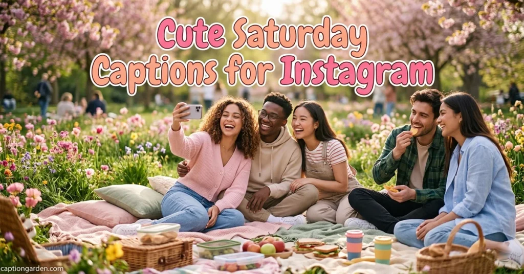 Cute Saturday Captions for Instagram