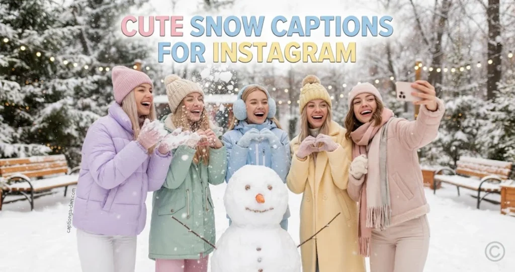 Cute Snow Captions for Instagram