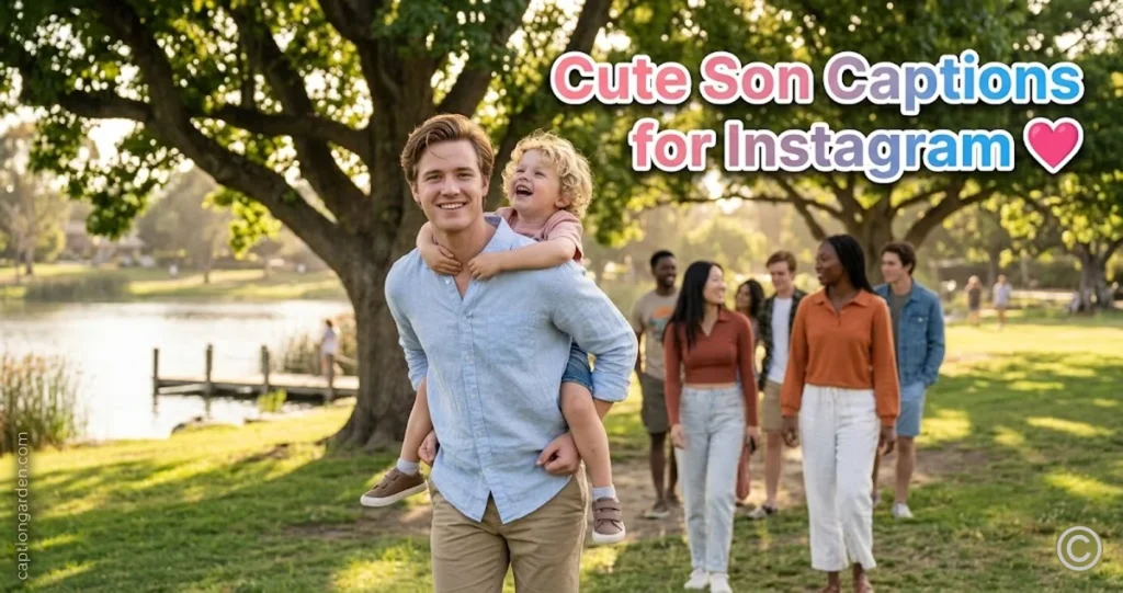 Cute Son Captions for Instagram