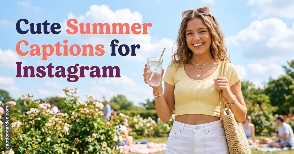 Cute Summer Captions 2026