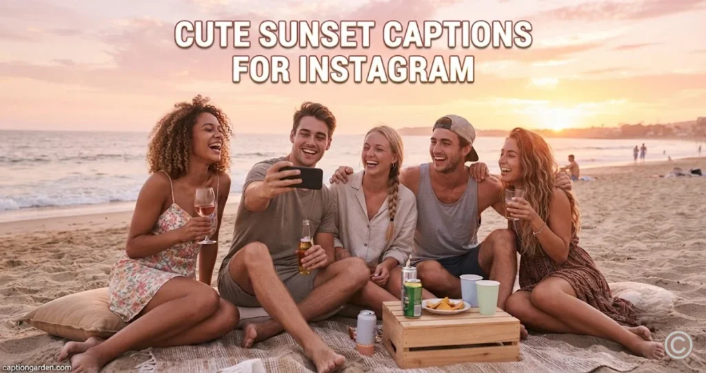 Cute Sunset Captions for Instagram