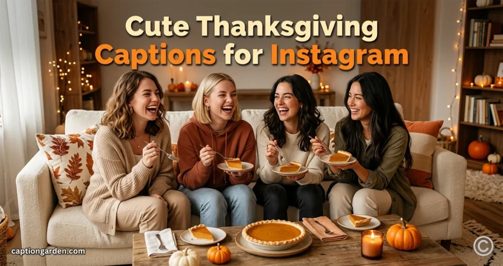 Cute Thanksgiving Captions for Instagram