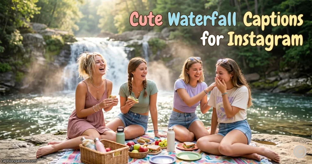 Cute Waterfall Captions for Instagram