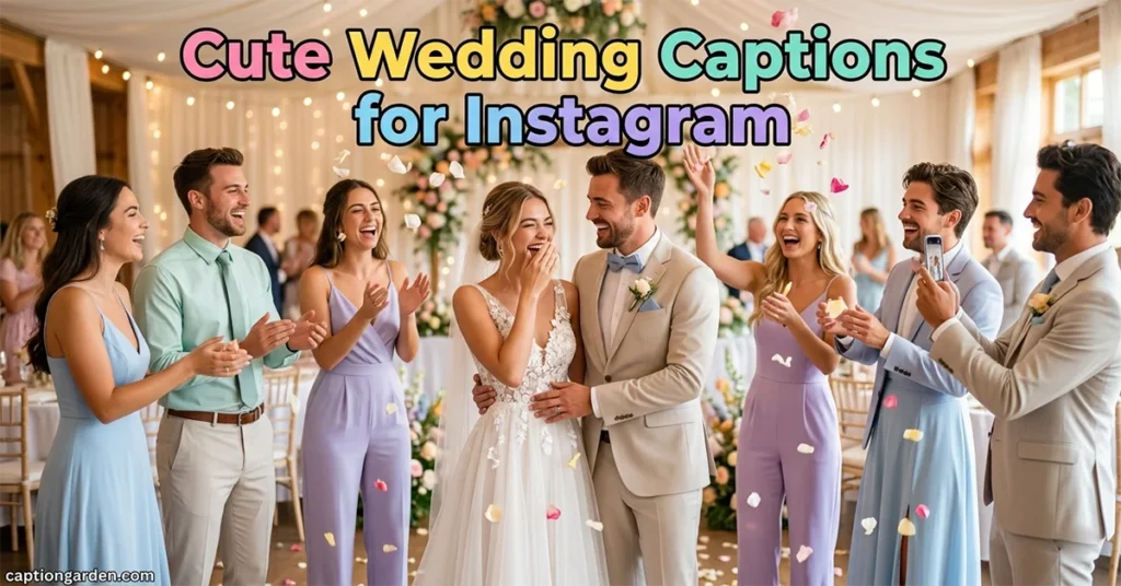 Cute Wedding Captions for Instagram